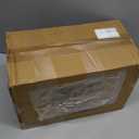 Glass Food Storage Jars 3.6 Qt Set of 2,Glass Storage Containers Clear Glass Food Canister with Bamboo Lid Airtight For Serving Tea, Coffee, Flour, Sugar, Candy, Cookie, Spice and More (Square)