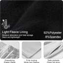 Women's Fleece Lined Sweatpants Winter Drawstring Warm Wide Leg Sweat Pants Baggy Casual Pants with Pockets (Gray, XXL)