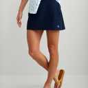HUK Women's Tide Point Performance Skort +30 UPF Sun Protection Skirt (Blue, XS)