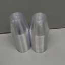 RACETOP 9 oz Clear Plastic Cups 100 packs, Disposable Plastic Party Cups Tumblers, Cocktail Cups, Perfect for Parties, Wedding and Events