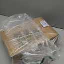 Spacrea Metal Desk Organizers and Accessories, Dual Monitor Stand Riser with Drawer and 2 Pen Holders, Desk Accessories & Workspace Desktop Organizers for Office Supplies (Black)