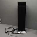 Space Heater Large Room, 25 Electric Room Heaters for Indoor Use with 120 Oscillation, 3 Heat Levels, 3 Modes, Multiple Safety Protections, 12H Timer, Black Ceramic Tower Heater for Bedroom