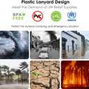 Collapsible Water Container with Spigot, 25.3 Gallon BPA Free Camping Water Storage Jug Carrier for Outdoors Hiking Backpack RV&Emergency, Survival Water Canteen-Portable Foldable Transparent