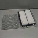 Cabin Engine Air Filter kit for Acura RDX (2019 2020 2021 2022 2023 2024 2025), Replaces 17220-5MS-H00, CA12605, 80292-TF0-G01