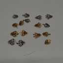 Qoncosy 7PCS Retro Sweater Clips for Cardigans, Vintage Cinch Clip for Dresses, Four of Styles Dress Clip Back of Shirts Cinches Shawl Clips for Different Women Clothing