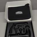 2-in-1 Detachable Percussion Massage Gun with Extension Handle, Back Massager for Pain Relief Deep Tissue Muscle Massager for Arm Shoulder Lower Back Thigh Waist, Gifts for Women , FSA-HSA Eligible (Black)