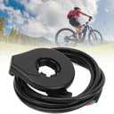 Electric Pedal Assist Sensor, 12 Magnet Dual Hall PAS System for Conversion Kit Left Side Installation Bicycle Pedal Sensor