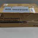 OCEANBROAD Dock Bumpers, Boat Dock Bumpers for Edge & Side | UV-Resistant PVC, Marine Fender Guard with Stainless Steel Hardware, Edge & Side Installation, Vertical Dock Protection