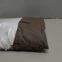 Classic Accessories Ravenna Water-Resistant 58 Inch Patio Sofa/Loveseat Cover,Small-Taupe, Patio Furniture Covers