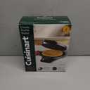 Cuisinart Waffle Maker, 1250W Round Classic Waffle Iron, 5-Setting Adjustable Browning Control, WMR-CANAS, Brushed Stainless