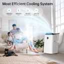 14000 BTU Portable Air Conditioners Cools Up to 700 Sq.Ft, 3-in-1 Energy Efficient Portable AC Unit with Remote Control,Dehumidifier Fan,Smart Quiet Sleep Mode,Timer,Auto Swing,for Room Bedrooms