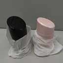 Car Trash Can with 90 Free Garbage Bags - Waterproof, Lid-Closed, Easy-to-Clean Cup Holder Trash Can, Ideal for Car Organization (Black & Pink Combo, 2-Pack, Perfect for Home, and Travel)