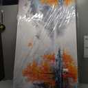 Canvas Oversized Wall Art Decor Wall Art Pictures for Living Room Artwork for Walls Large Vintage Forest Wall Art Prints Canvas Art Wall Decor Landscape Mountain Wall Art Bedroom Home Art Decor 29" X 58"