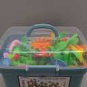 Toys Gifts for 2 3 4 5 6 Years Old Toddler Girls Boys, 156 PCS Insect Flower Garden Building Educational STEM Learning Pretend Play Gardening Set, Christmas Birthday Gifts for Preschool Kids Age 2+