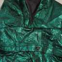 Nawgut Sequin Blazer Metallic Slim Suit 2 Piece Set Disco Prom Shiny Outfit Wedding Party Banquet Fashion Jacket Pant for Mens Adult-X-Large