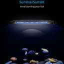 NICREW ClassicLED Gen 2 Aquarium Light, 40 Watts, Dimmable LED Fish Tank Light with 2-Channel Control, White and Blue LEDs, Size 48 to 60 Inch