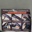 Driver-Side A-Pillar Grab Handle Kit for 2024-2025 Toyota Tacoma 4th Gen