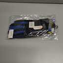 Performance Gloves, Synthetic Leather Palm, Thermoplastic Rubber Touchscreen-Compatible (Xlarge, Blue)
