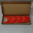 Engine Shroud Cover Panel Trim Cover Compatible with Chevrolet Corvette C8 2020-2026, ABS Engine Compartment Panel Protection Decoration Trim Accessories (Red)