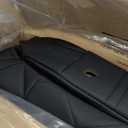 for Toyota RAV4 Seat Covers 2013 2014 2015 2016 2017 2018 RAV 4 XLE SE Limited Platinum Adventure (not for LE&Hybrid) - Custom Leather Car Seat Covers Full Set - Black