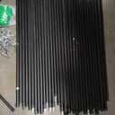 Black Sticks With Hooks  Straight sticks - 35", semi-circular - 40"