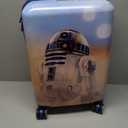 American Tourister R2D2 CARRY-ON SPINNER Luggage - Airline Approved, Durable Hardshell with RightHeight Adjustable Handle - Expands 1.5in - Roll Confidentially with Dual 360 Spinner Wheels, Small