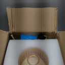 Floor Lamp for Living Room,Bedroom,Gold Dimmable Standing Lamp with Remote,Mid Century Modern Brass Tall Lamp Retro Vintage Glass Lamp Floor Light Boho Bohemian