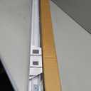 AOSKY Cordless Roller Shades Blackout Blinds for Windows Room Darkening Rolled Up Shades with Spring System, UV Protection Window Shades Door Blinds for Home and Office (34.5" W x 72" H, White)