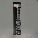 13 PC. 3/8" DR. METRIC SOCKET SET W/RAIL