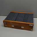 2026 Upgraded Dog Ramp for Couch, Foldable Small Dog Ramp for Sofa, 4 Adjustable Height from 13'' to 21", Portable Stable Pet Step with Non-Slip Pad, Pet Ramps Use for Couch Stairs, Walnut