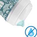 Chicco Insulated Sippy Cup 12+ Months, 9oz Toddler Training Cup with Bite-Resistant No-Spill Rim Spout, Double-Wall, BPA-Free, 2-Pack, Ocean Print/Surf