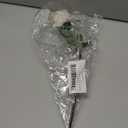 27” Real Touch Pink Rose – Artificial Silk Flower with 4” Bloom – Lifelike Faux Rose for Wedding Bouquets, Home Décor & Floral Arrangements