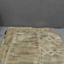 inchgrass Fur Throw Pillow Covers 12x20 Inch Luxury Fluffy Sofa & Bed Pillow Covers Set of 2, Ultra Soft Decorative Cushion Covers for Living Room White Couch Pillow Cover