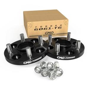 Customadeonly 4x100 Forged Hubcentric Wheel Spacers 15mm Black (2pcs) Compatible for Miata, 124 Spider, Corolla, Echo, MR2, xA, xB, iA, Rio, Spectra (54.1mm Center Bore, M12x1.5 Studs)