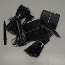 2-Pack Each 200LED 72FT Solar String Lights Outdoor Waterproof, Upgraded Green Wire Solar Christmas Lights Outdoor, 8 Modes Fairy Lights for Party Christmas Decorations Wedding Tree (Yellow) (Green,Warm White)