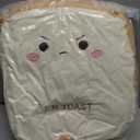 Cute Heating Pad for Period Cramps Menstrual Pain Relief, Soft Cuddly Large 14" Hot Plush Bread USB Electric Heat Pads, Back & Lumbar Pain Relief Stuffed Animals Funny Gifts for Women Teen Girls