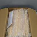 BENCHRY Stuffed Animal Storage with Tiny Toys Tray, Wood Stuffed Animal Zoo Storage with Brake Wheels, Space-Saving Plushie Playhouse for Nursery, Playroom, Kids Bedroom- Easy Assembly (50" x 17" x 17")