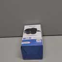 Travel Pillow Combo with Chin Strap, Airplane Pillows with 3D Eye Mask for Sleeping, 360 Support Plane Head Strap for All Plane Seats, Long Flights Essentials, Stop Bobblehead, Mottle Blue