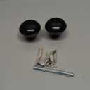 Vintage Style Door Knob Set with Spindle, Antique Door Knobs Replacement Set for Interior Doors, Oil Rubbed Bronze (1 Pack)