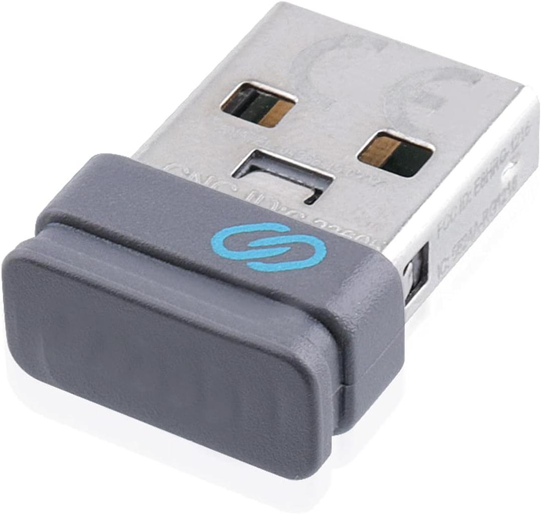 Universal Pairing Receiver Replacement for Dell WR221 WR221, USB Receiver, W126326704 (WR221 WR221, USB Receiver, 14.2 mm, 19.9 mm, 6.6 mm, Titanium