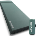 3.15" Self Inflating Camping Sleeping Pad, UltraThick Elasticity Foam Fast Inflating 4Season Insulated Durable Camping Mat Air Mattress with Pillow, for Tent, Car, Camping, Traveling, Green