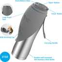 URPOWER 27 Oz Large Dog Water Bottle, Double Wall Insulated Stainless Steel Dog Travel Water Bottle Leak Proof Portable Pet Water Dispenser BPA-Free Drinking Bowl for Dog Outdoor Walking, Hiking