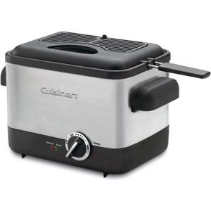 Cuisinart Deep Fryer, 1.1 Quart, CDF-100NAS (1.04 Liters)