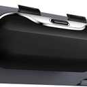 GDQ Sunglass Holder for Car Visor Clip Glasses Case Car Sunglasses Case for Car Sun Visor Glasses Storage Box Car Sunglass Holder Car Visor Accessories Universal for SUV Sedan Truck (Black)