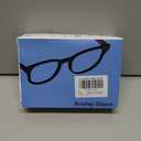 6 Pack Professional Reading Glasses,Lightweight Blue Light Blocking Readers for Men Women,Anti Eyestrain Spring Hinges