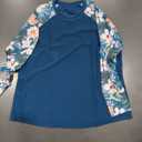 FOREYOND Plus Size Rash Guard Shirts for Women Long Sleeves UPF 50+ Sun Protection Loose Fit Swimming Tops Swimwear