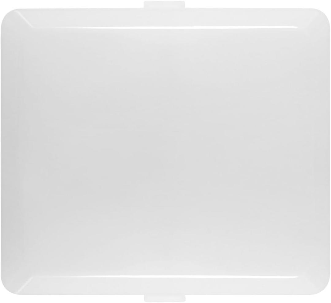S97014094 Bathroom Vent Fan Light Lens Cover Replacement Part Fit for Nutone Broan Bathroom Fan, Replacement for S97014094 S97013662 Fan Cover Grille Light Lens Cover (1 Pack)