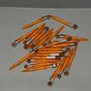 Zhanmai 24 Pcs Novelty Basketball Pens Sports Ballpoint Pens Basketball Party Favors Desk Cool Writing Tool for Students Supplies Stationery School Office Decor(Orange,Basketball)