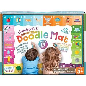 Chuckle & Roar - Doodle Mat - Water Color Fun - Mess Free Arts and Crafts - Great for Toddlers Chuckle & Roar - Doodle Mat - Water Color Fun - Mess Free Arts and Crafts - Great for Toddlers