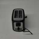 Toastmaster 2-Slice Cool Touch Toaster, black with stainless accent